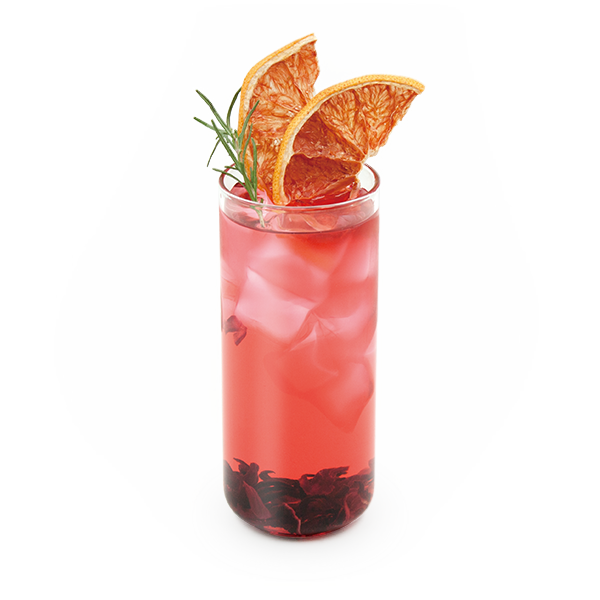 페오 울의 자몽 히비스커스 티(ICE)